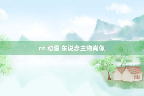 nt 动漫 东说念主物肖像