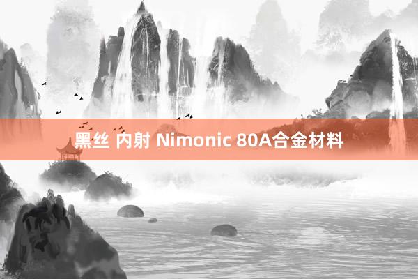 黑丝 内射 Nimonic 80A合金材料