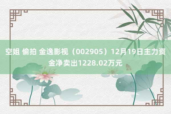 空姐 偷拍 金逸影视（002905）12月19日主力资金净卖出1228.02万元