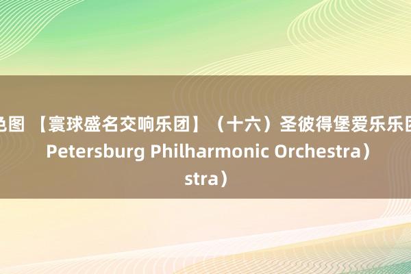 五月色图 【寰球盛名交响乐团】（十六）圣彼得堡爱乐乐团（St Petersburg Philharmonic Orchestra）