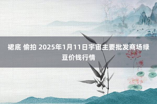 裙底 偷拍 2025年1月11日宇宙主要批发商场绿豆价钱行情